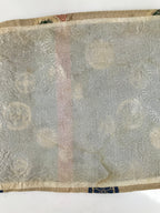 Japanese Buddhist Altar Table Silk Cloth Uchishiki Rectangle Kyozukue Mon BA566