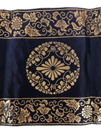 Japanese Buddhist Altar Table Silk Cloth Uchishiki Rectangle Kyozukue Mon BA609