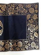 Japanese Buddhist Altar Table Silk Cloth Uchishiki Rectangle Kyozukue Mon BA609