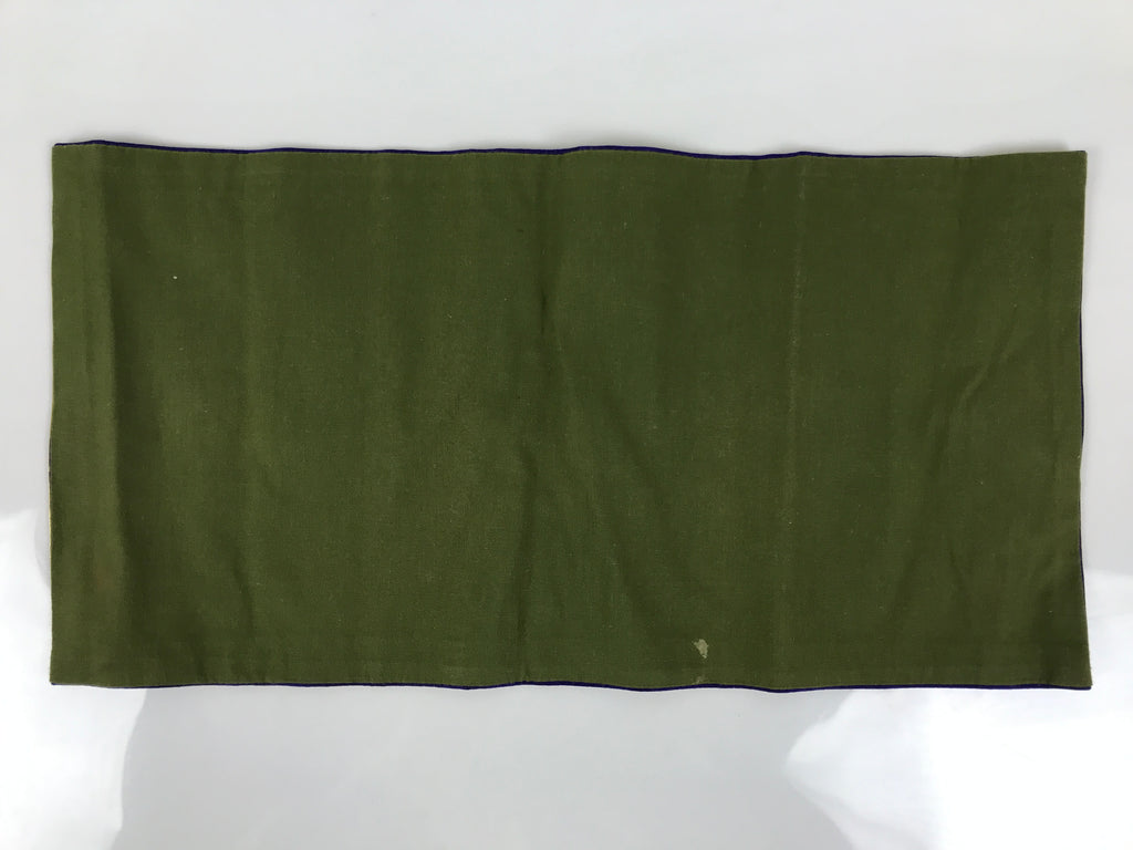 Japanese Buddhist Altar Table Silk Cloth Uchishiki Rectangle Kyozukue Mon BA884