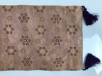 Japanese Buddhist Altar Table Silk Cloth Uchishiki Vtg Rectangle Kyozukue BA418