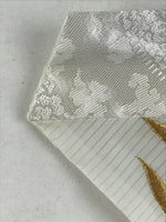 Japanese Buddhist Altar Tablecloth Silk Uchishiki Triangle Uwajoku White BA48