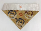 Japanese Buddhist Altar Tablecloth Uchishiki Triangle Uwajoku Maejyoku Gold BU93