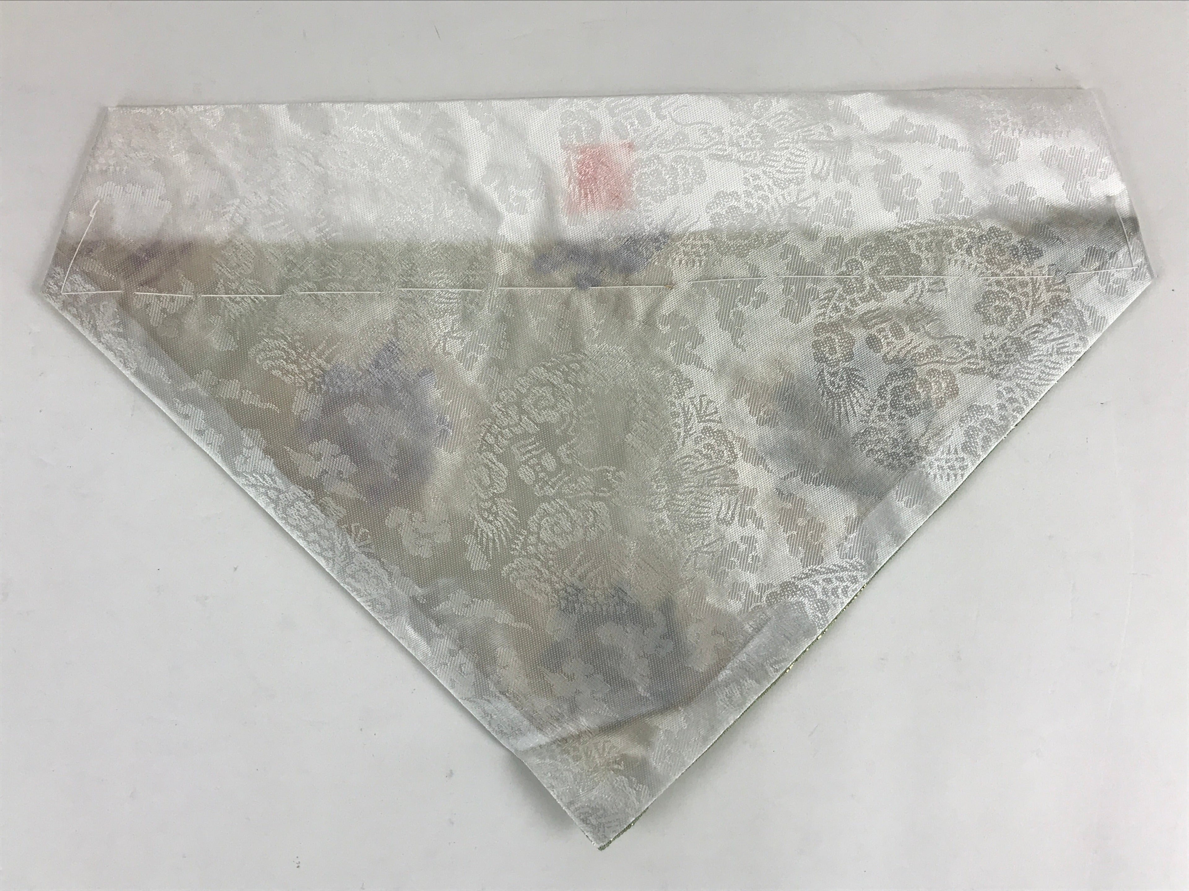 Japanese Buddhist Altar Tablecloth Uchishiki Triangle Uwajoku Maejyoku Green BU9