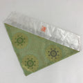 Japanese Buddhist Altar Tablecloth Uchishiki Triangle Uwajoku Maejyoku Green BU9