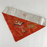 Japanese Buddhist Altar Tablecloth Uchishiki Triangle Uwajoku Maejyoku Red BU932