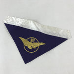 Japanese Buddhist Altar Tablecloth Vtg Silk Uchishiki Triangle Purple BA84