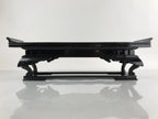 Japanese Buddhist Altar Wood Lacquer Offering Table Vtg Maejoku Black Gold BA293