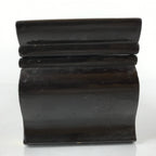 Japanese Buddhist Altar Wood Lacquer Offering Table Vtg Maejoku Black Gold BA295