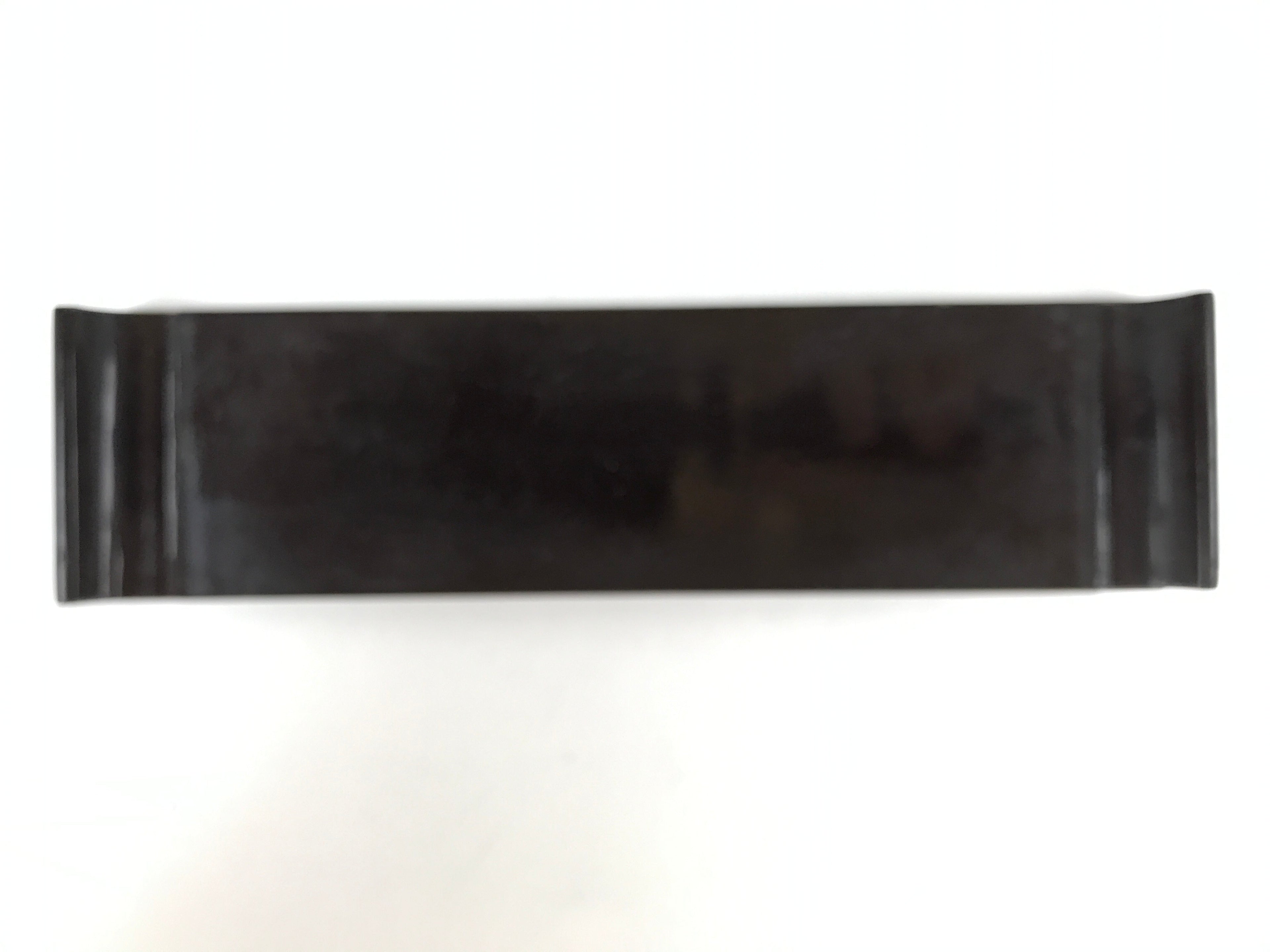 Japanese Buddhist Altar Wood Lacquer Offering Table Vtg Maejoku Black Gold BA295