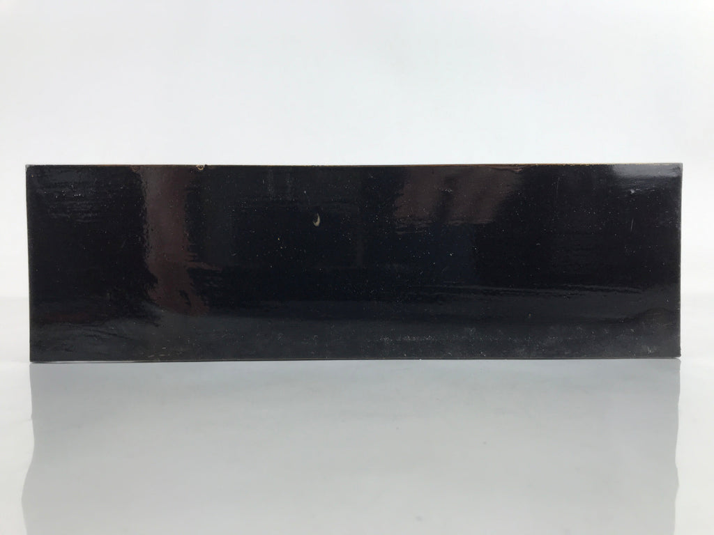 Japanese Buddhist Altar Wood Lacquer Offering Table Vtg Maejoku Red Gold BA405