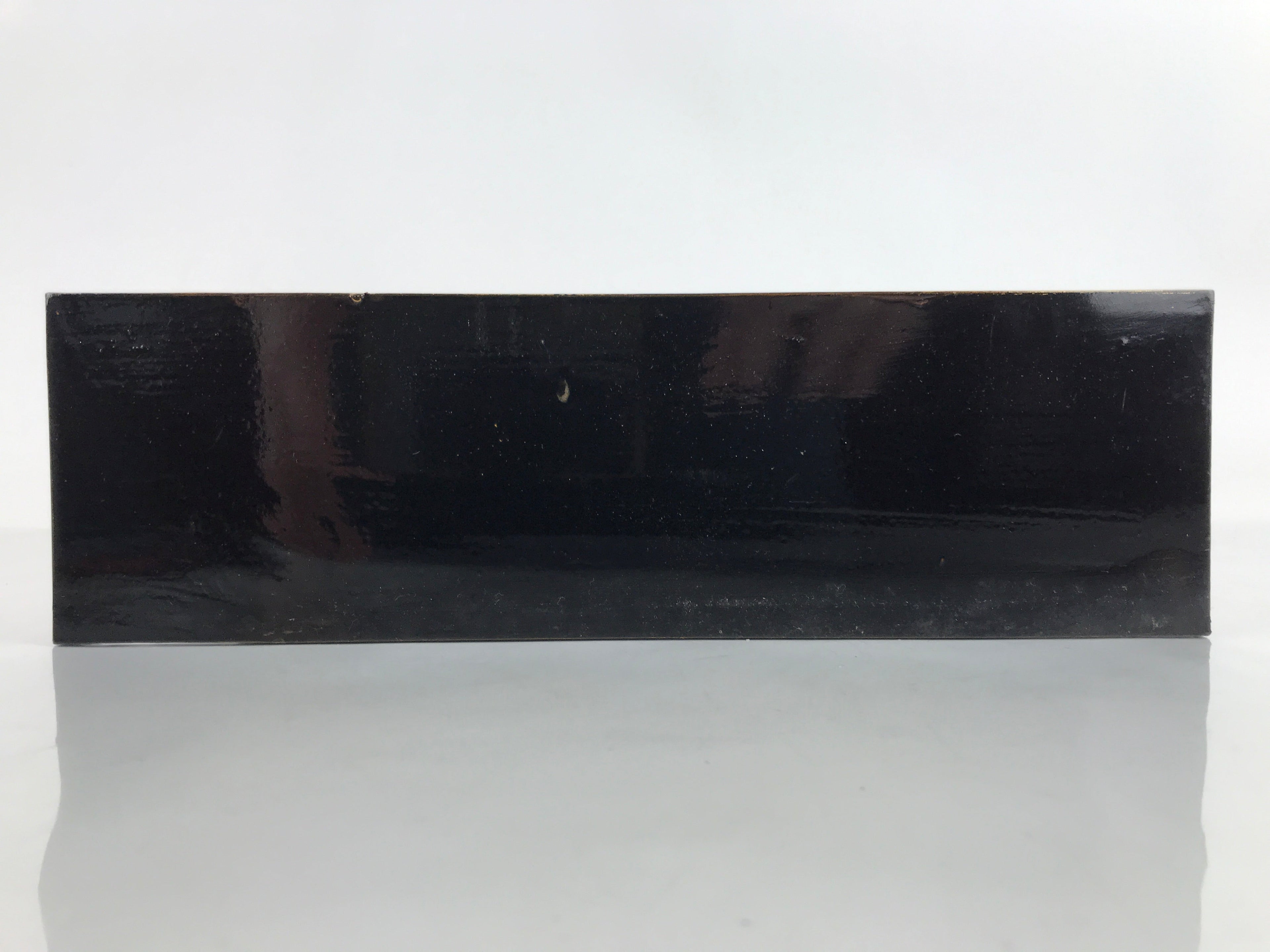 Japanese Buddhist Altar Wood Lacquer Offering Table Vtg Maejoku Red Gold BA405