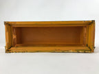 Japanese Buddhist Altar Wood Lacquer Offering Table Vtg Maejyoku Red Gold BA218