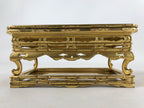 Japanese Buddhist Altar Wood Lacquer Offering Table Vtg Nishiji Maejyoku BA249