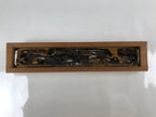 Japanese Buddhist Altar Wood Lacquer Part Vtg Gilt Carved Peony Birds Gold BA285