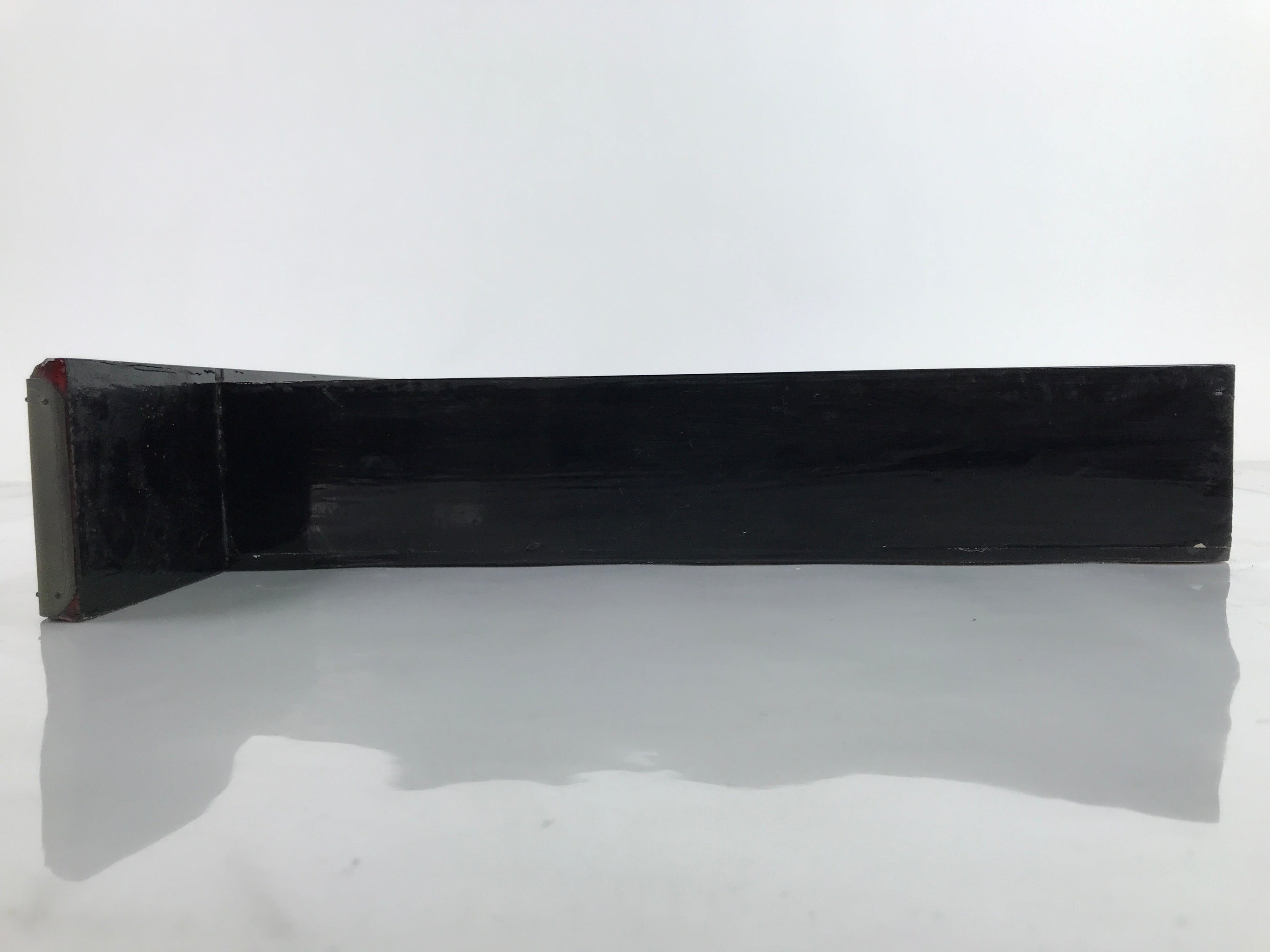 Japanese Buddhist Altar Wood Lacquered Drawer Tray Vtg Brown Black Bronze BA306
