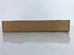 Japanese Buddhist Altar Wood Lacquered Drawer Tray Vtg Brown Black Bronze BA306