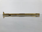 Japanese Buddhist Altar Wood Pillar Vtg Butsudan Spare Parts 2pcs Gold BA805