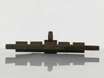 Japanese Buddhist Altar Wood Temple Roof Decor Vtg Butsudan Spare Part Gold BP1