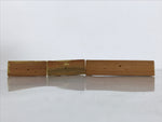Japanese Buddhist Altar Wooden Kouran Railing Decorative Part Vtg 6pc Gold BA878