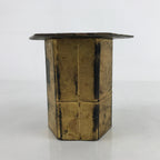 Japanese Buddhist Altar Wooden Kuge Offering Stand Vtg Base Piece Gold BA440
