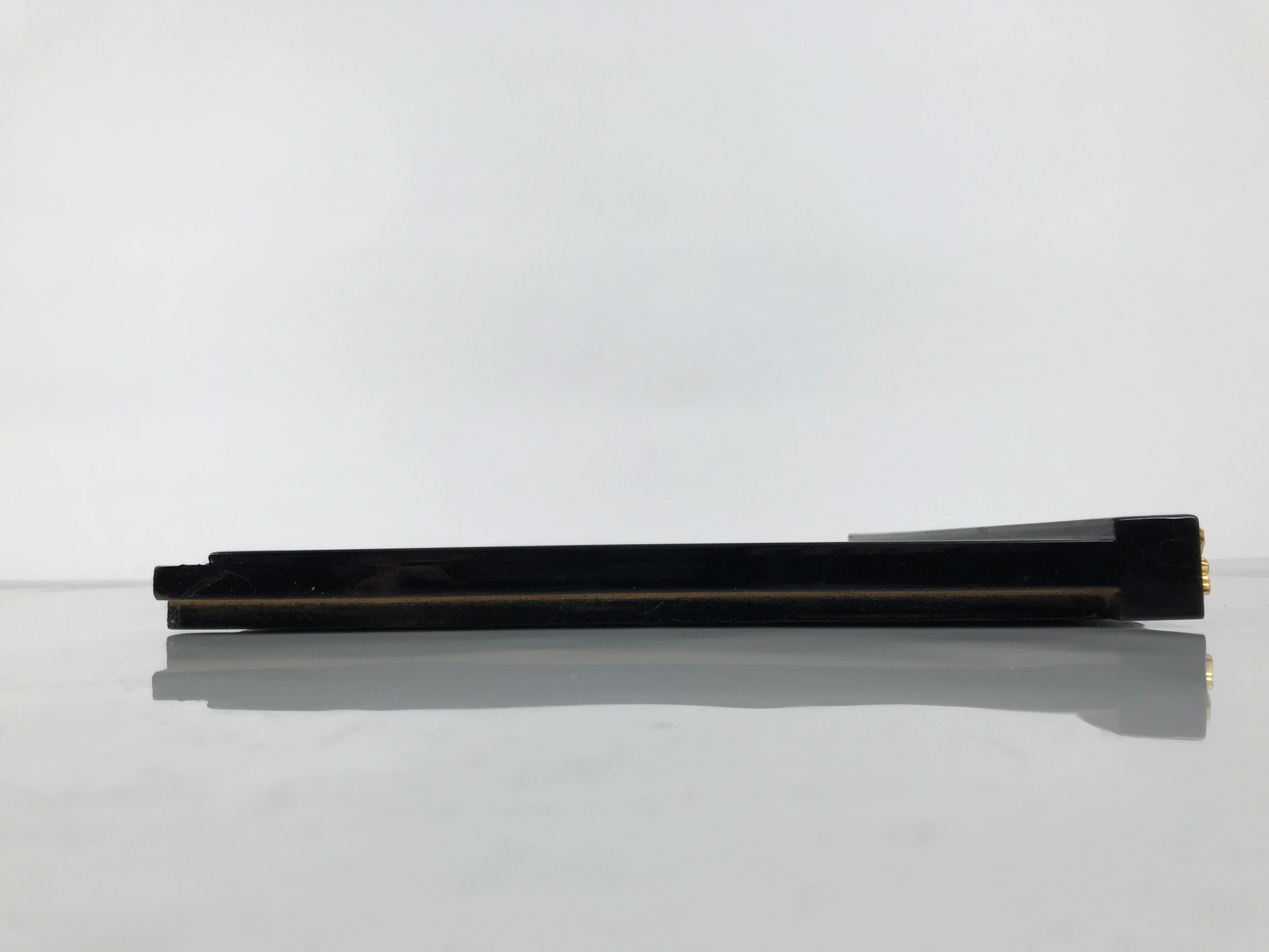 Japanese Buddhist Altar Wooden Lacquered Drawer Tray Butsudan Part Black BP16