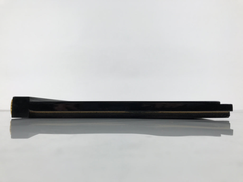 Japanese Buddhist Altar Wooden Lacquered Drawer Tray Butsudan Part Black BP16