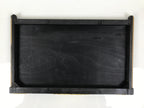 Japanese Buddhist Altar Wooden Lacquered Drawer Tray Butsudan Part Black BP16