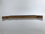 Japanese Buddhist Altar Wooden Lacquered Drawer Tray Vtg Black Gold BA289