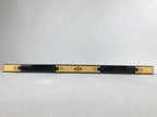 Japanese Buddhist Altar Wooden Lacquered Drawer Tray Vtg Brass Black Gold BA236