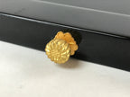Japanese Buddhist Altar Wooden Lacquered Drawer Tray Vtg Gilt Black Gold BA235