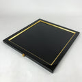 Japanese Buddhist Altar Wooden Lacquered Drawer Tray Vtg Gilt Black Gold BA235