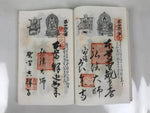 Japanese Buddhist Book Vtg Goshuin Chita 88 Sacred Places Aichi Full BA607
