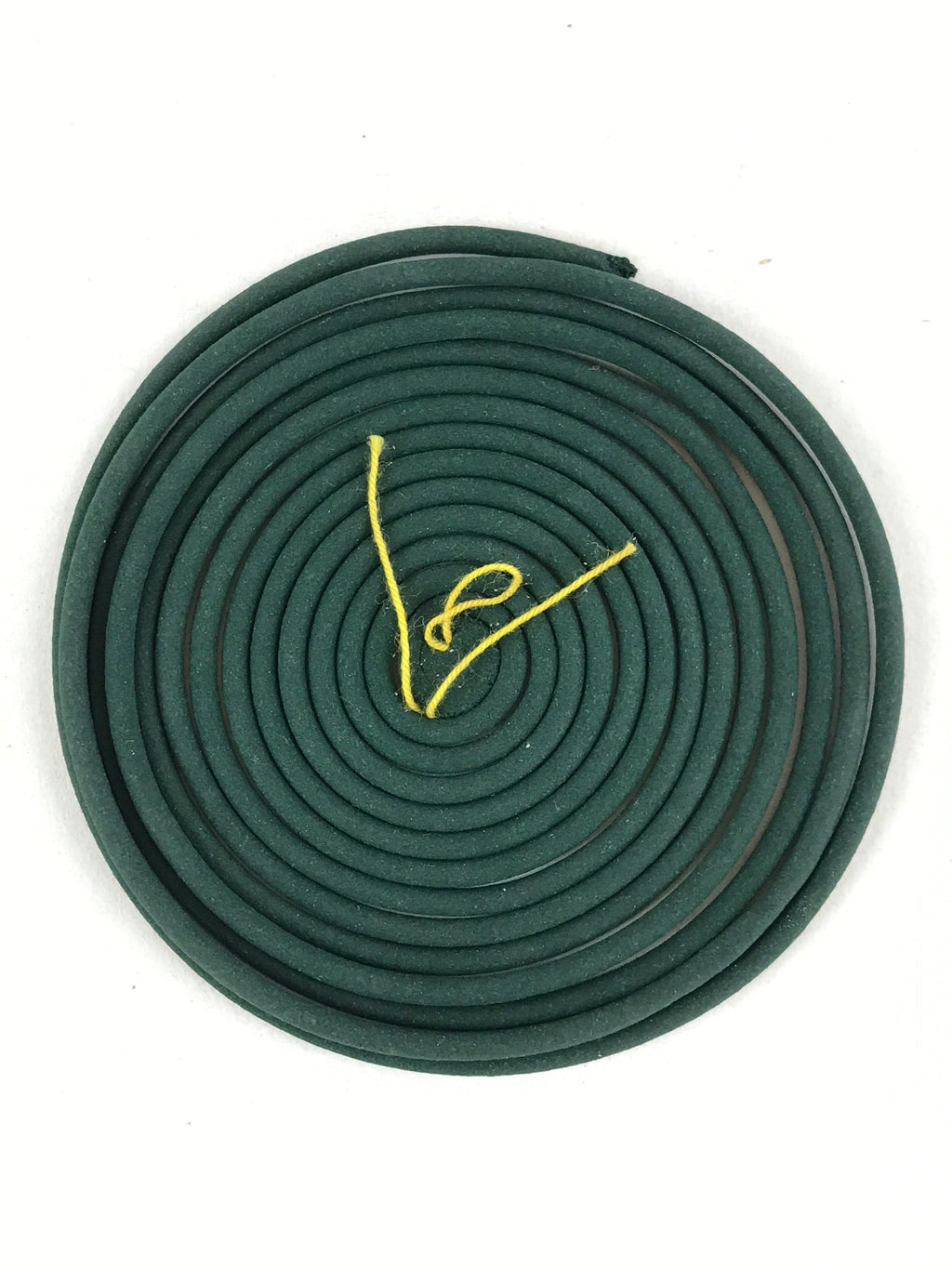 Japanese Buddhist Boxed Incense Coils Scent Vtg Green Senko Butsugu 2mm IN11