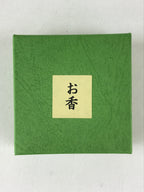 Japanese Buddhist Boxed Offer Incense Shoko Burning Incense Vtg Wood Chips IN8