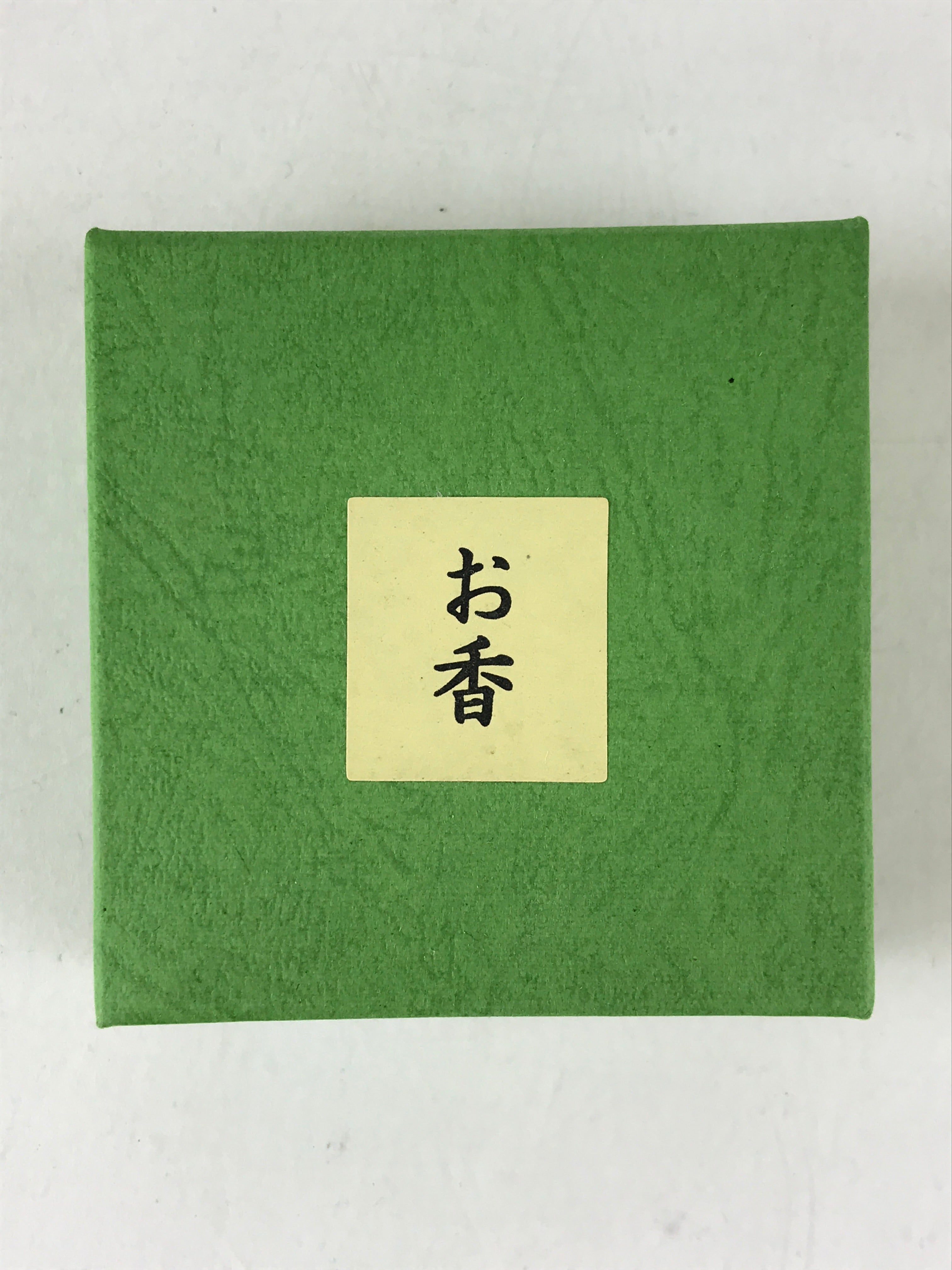 Japanese Buddhist Boxed Offer Incense Shoko Burning Incense Vtg Wood Chips IN8