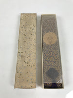 Japanese Buddhist Costume Surplice Sash Vtg Kataginu Wagesa Gold Blue BA923