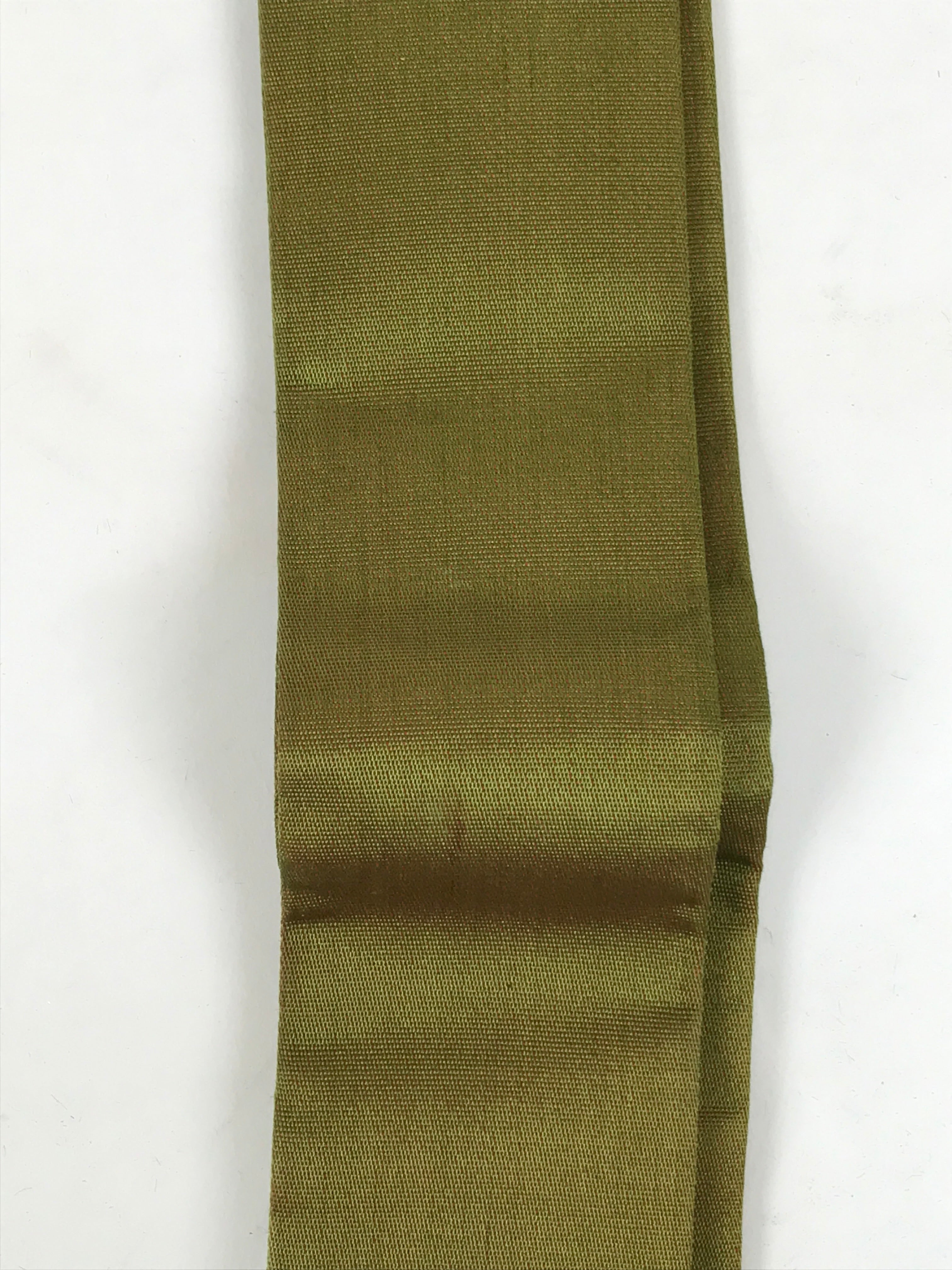 Japanese Buddhist Costume Surplice Sash Vtg Kataginu Wagesa Green Gold BA876