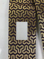 Japanese Buddhist Costume Surplice Sash Vtg Kataginu Wagesa Purple Gold BA925