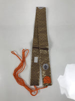 Japanese Buddhist Costume Surplice Sash Vtg Kataginu Wagesa Purple Gold BA926