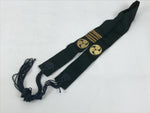 Japanese Buddhist Costume Surplice Sash Vtg Wagesa Hangesa Green Gold BA699