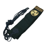 Japanese Buddhist Costume Surplice Sash Vtg Wagesa Hangesa Green Gold BA699