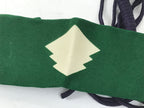 Japanese Buddhist Costume Surplice Sash Vtg Wagesa Hangesa Green Purple BA698