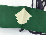 Japanese Buddhist Costume Surplice Sash Vtg Wagesa Hangesa Green Purple BA698