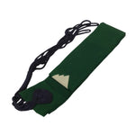 Japanese Buddhist Costume Surplice Sash Vtg Wagesa Hangesa Green Purple BA698