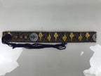 Japanese Buddhist Costume Surplice Sash Vtg Wagesa Hangesa Purple Gold BA813