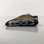 Japanese Buddhist Costume Surplice Sash Vtg Wagesa Hangesa Purple Gold BA813