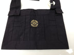 Japanese Buddhist Costume Surplice Vtg Apron Purple Rakusu Kesa Handmade BA695