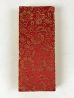 Japanese Buddhist Death Register C1970 Hand-Written Kakocho Red Gold BA197