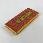 Japanese Buddhist Death Register C1970 Hand-Written Kakocho Red Gold BA197